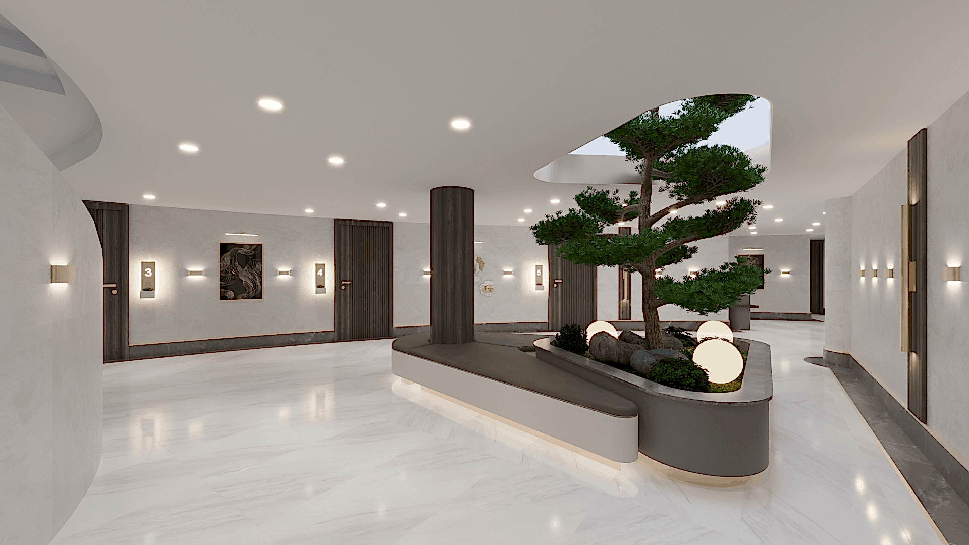 SOFA Grup İç Mimarlık Ankara Ofisi, Akman Holding Otel Fuaye Alanı Projesi