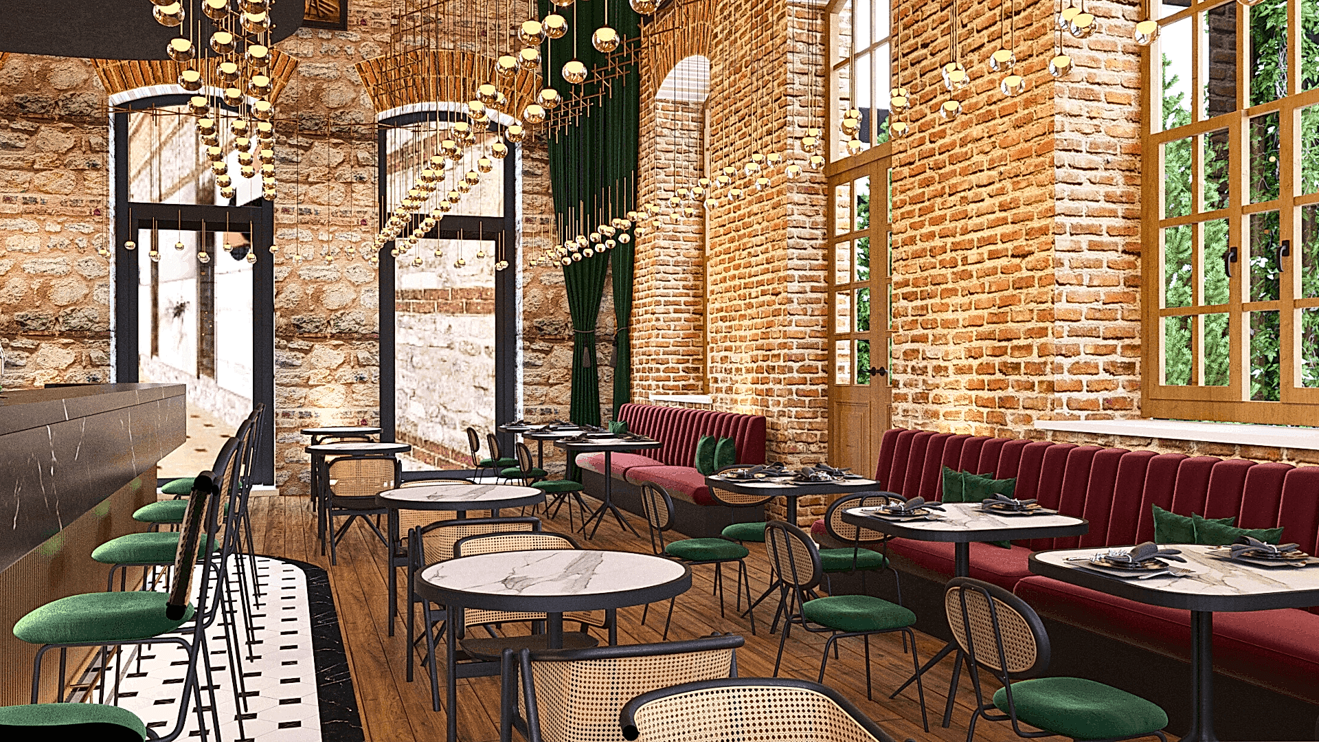 SOFA Grup İç Mimarlık Ankara Ofisi, Fişekhane Restaurant