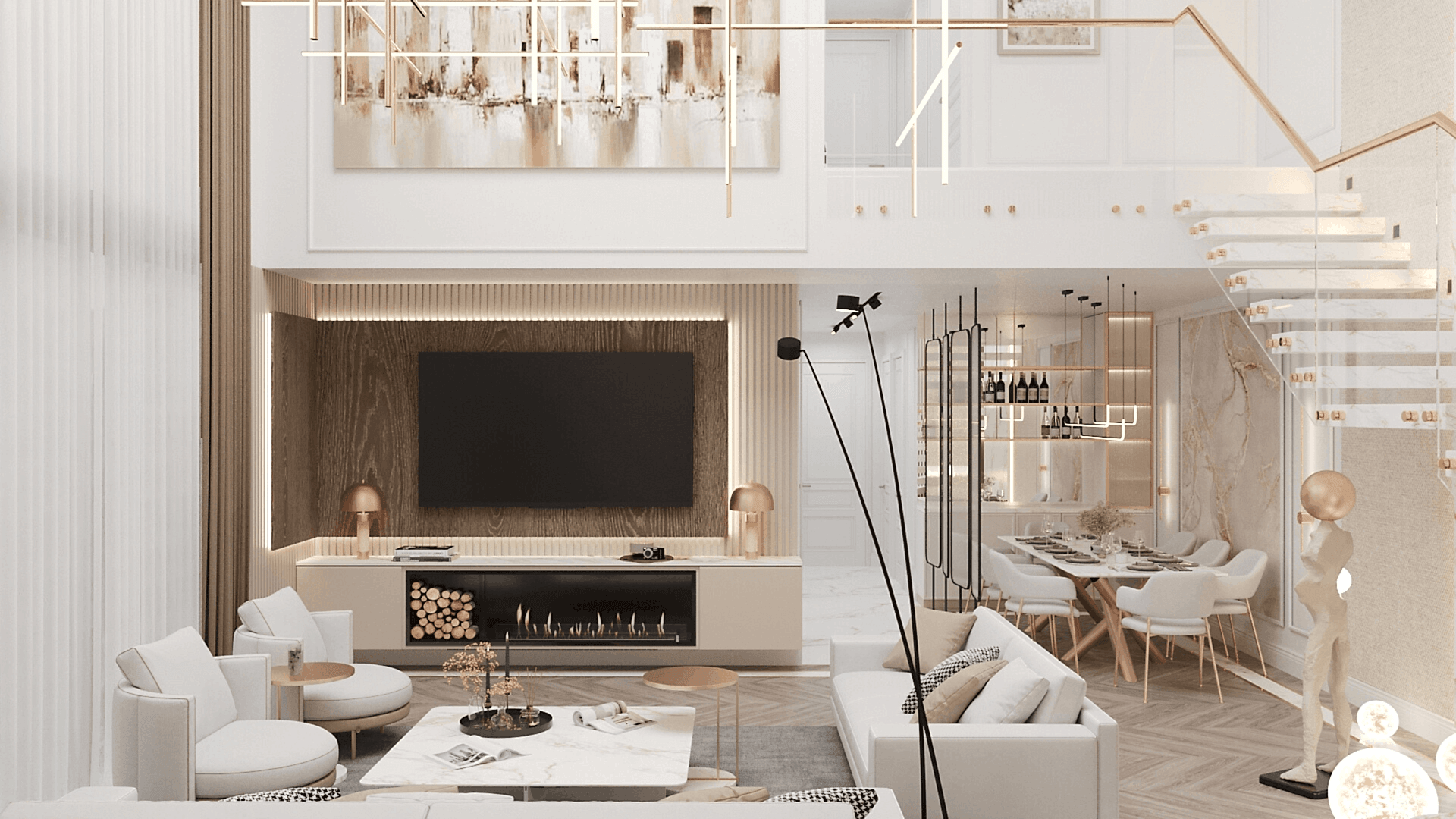 SOFA Grup İç Mimarlık Ankara Ofisi, İncek, Ankara, Akfen İncek Loft Konut İç Mimarlık Projesi