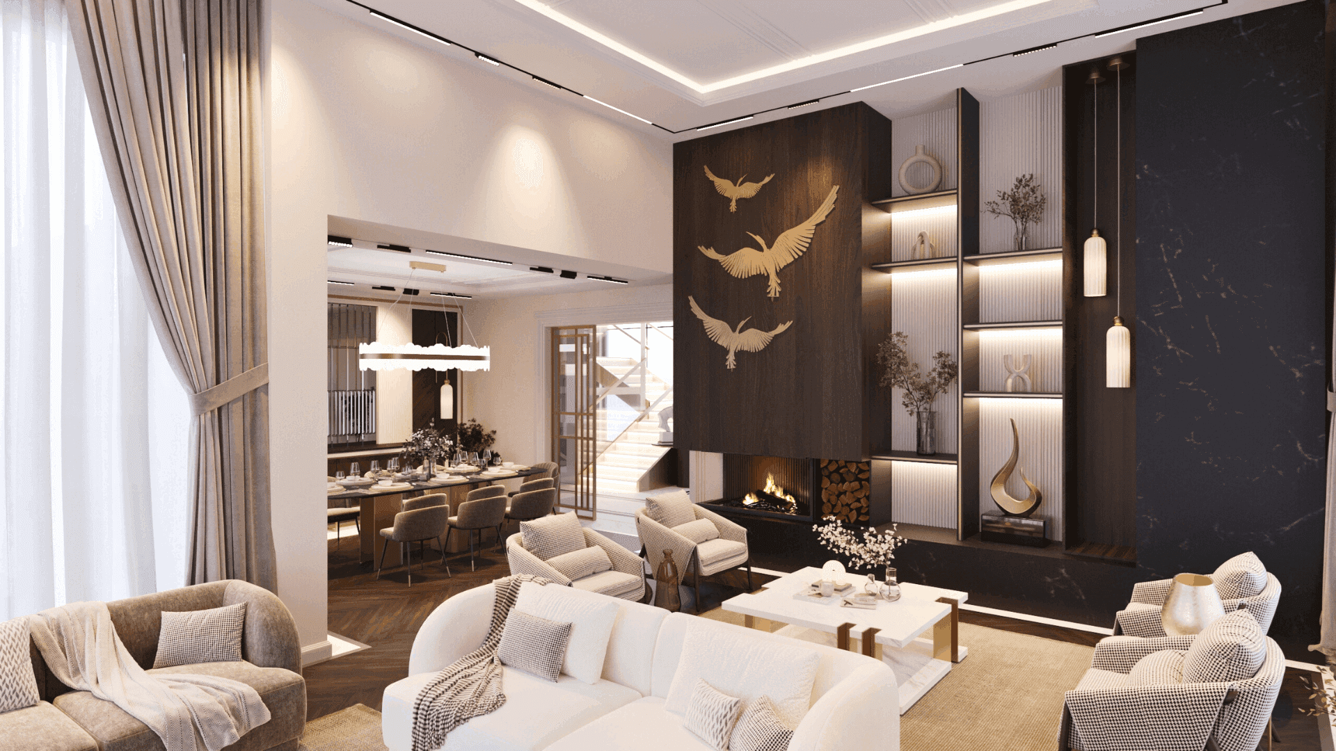 SOFA Grup İç Mimarlık Ankara Ofisi, İncek, Ankara, İncek Nivera Villa Sitesi İç Mimarlık Projesi