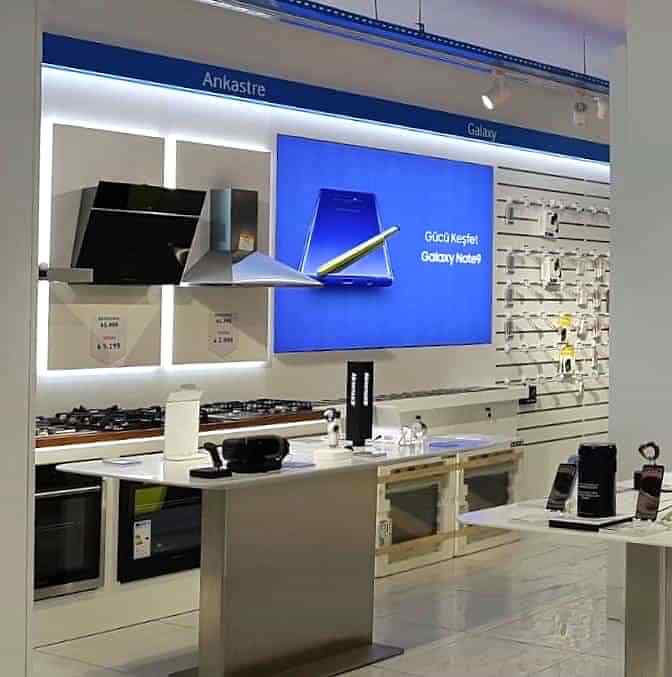 SOFA Grup İç Mimarlık Ankara Ofisi Ankara-Sincan/ Samsung Mağazası