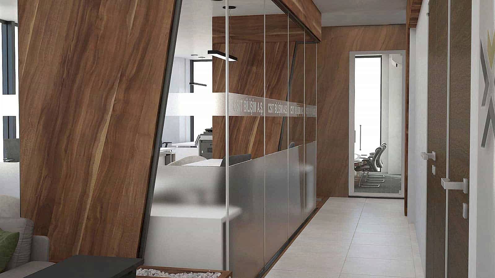 SOFA Grup İç Mimarlık Ankara Ofisi Çankaya/Ankara CSIT Bilişim A.Ş. Merkez Ofisi Projesi