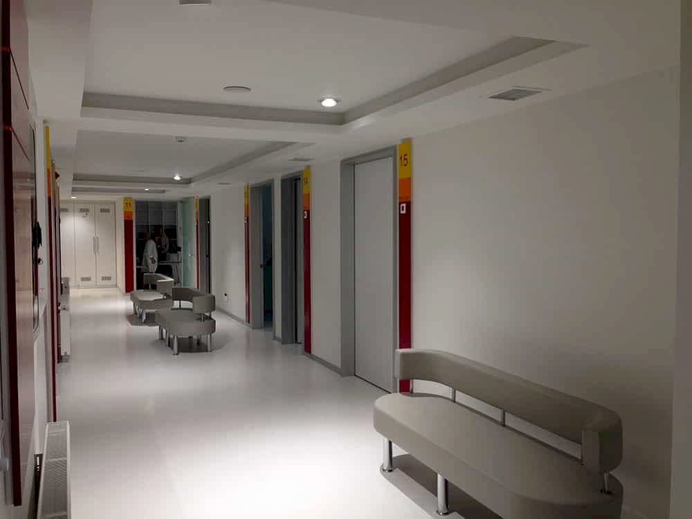 SOFA Grup İç Mimarlık Ankara Ofisi Özel Düzen Sağlık Grubu Polikliniği Projesi